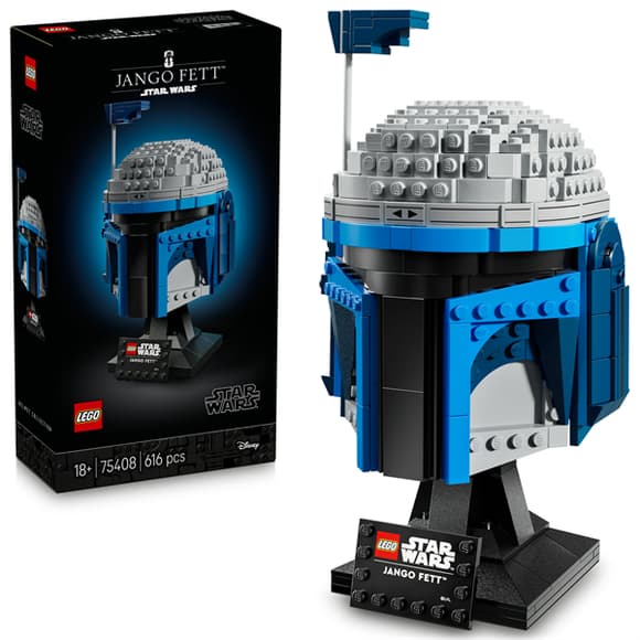 Конструктор LEGO Star Wars Шолом Джанго Фетта 616 деталей (75408)