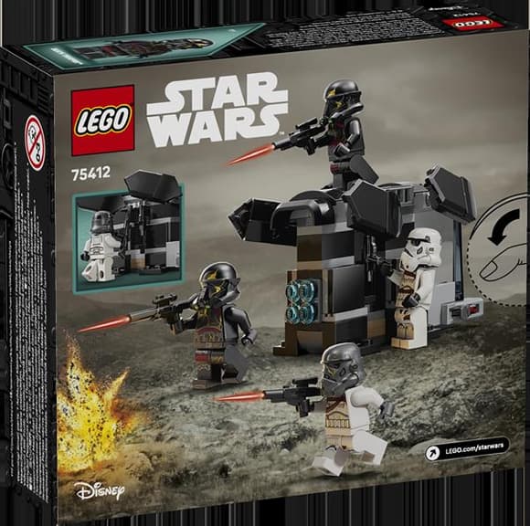 Конструктор LEGO® Star Wars™ Бойовий набір «Боєць смерті і Нічний піхотинець» (75412)