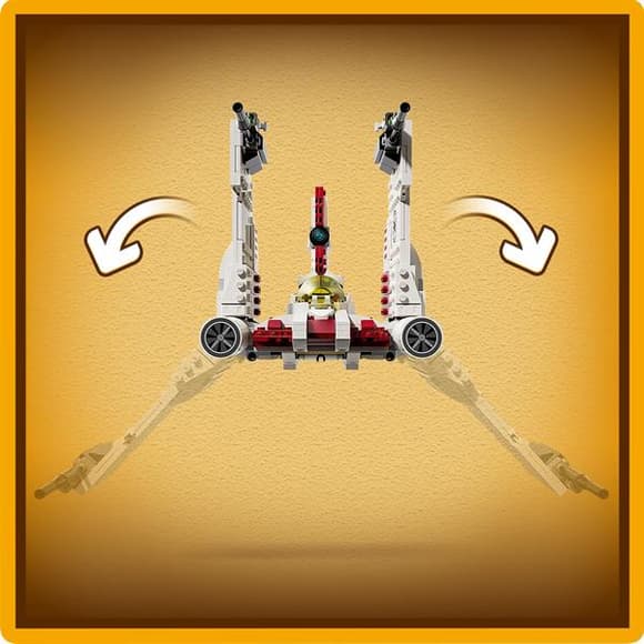 Конструктор LEGO Star Wars Зоряний винищувач V-19 Потік 567 деталей (75432)
