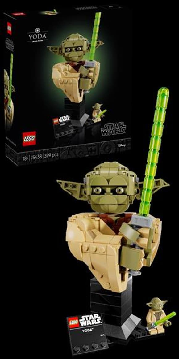Конструктор LEGO® Star Wars™ Погруддя Йоди Колекційний набір (75438)