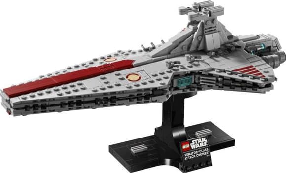 Конструктор LEGO Star Wars TM Звездный крейсер класса «Венатор» 643 Детали (75441)