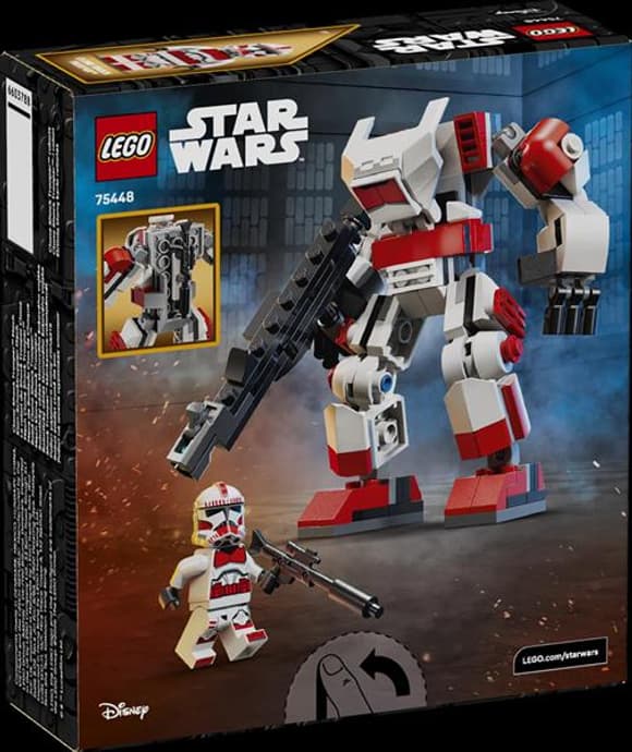 Конструктор LEGO Star Wars TM Робот ударного клону-солдата 151 Деталь (75448)