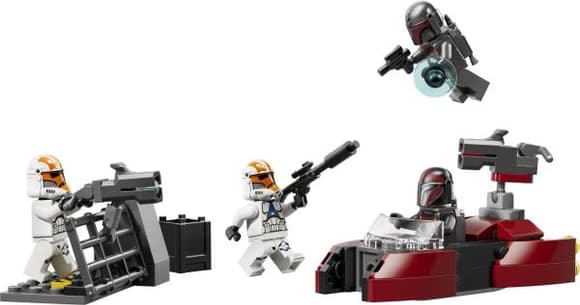 Конструктор LEGO Star Wars TM Бойовий комплект «Облога Мандалора» 116 Деталей (75449)
