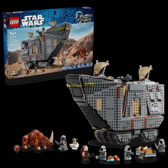 Конструктор Внепланетный песчаный краулер и грязерог LEGO® Star Wars™ (75453)