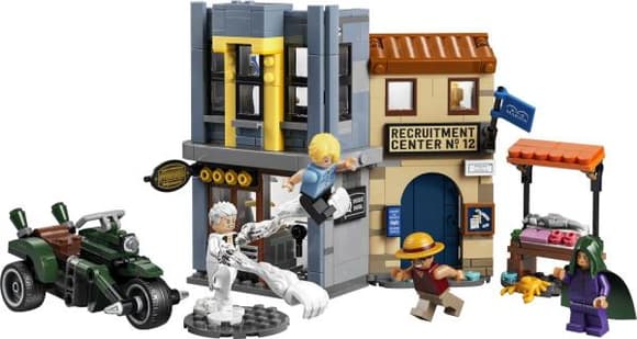 Конструктор LEGO® ONE PIECE Сутичка з капітаном Смокером Іграшка (75642)