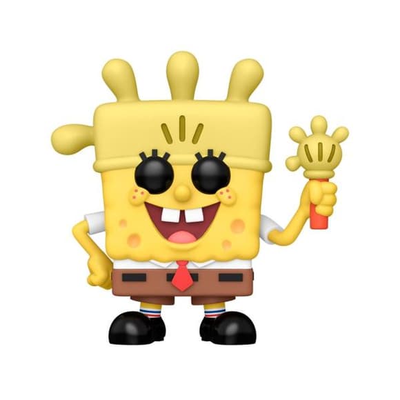 Фігурка Funko Pop! Губка Боб з рукавичкою-ліхтариком 10 см (75734)