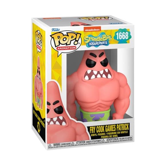 Фігурка Funko Pop! Губка Боб Спортивний Патрік 10 см (75736)