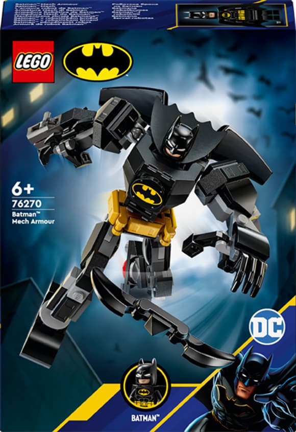Конструктор LEGO DC Batman Робоброня Бетмена 140 деталей (76270)
