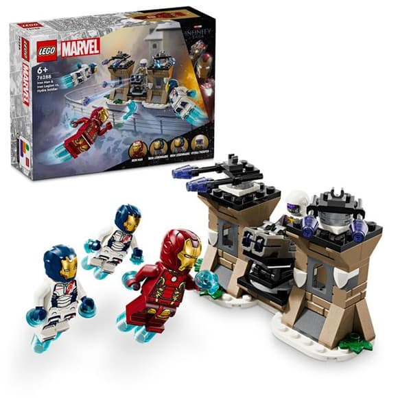 Конструктор LEGO Super Heroes Залізна людина і Залізний легіон проти солдата Гідри 135 деталей (76288)