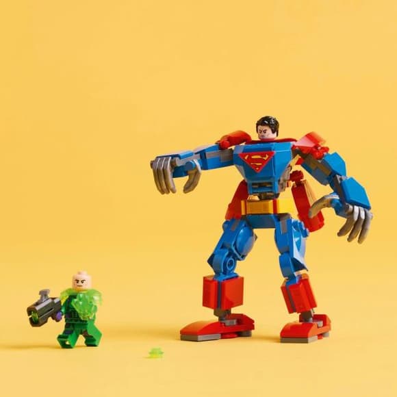 Конструктор LEGO DC Супермен-робот против Лекса Лютора 120 деталей (76302)