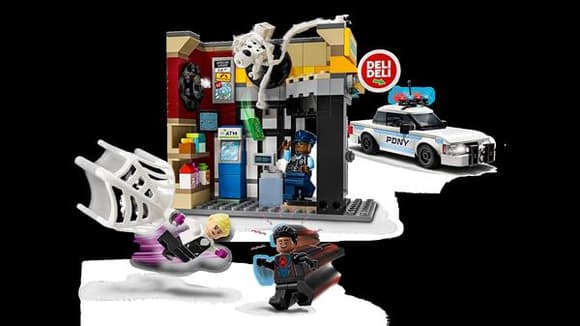 Конструктор LEGO Super Heroes Marvel Всесвіт-павук: Майлз Моралес проти Плями(76311)
