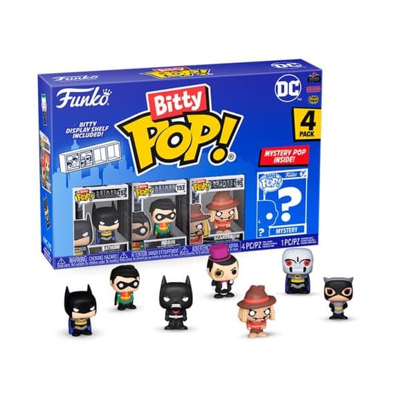 Набор фигурок Bitty Pop! DC 4 в 1 (76339)
