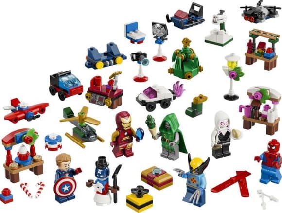 Конструктор LEGO® ? Marvel Адвент-календар 2026 Різдвяний подарунок (76340)