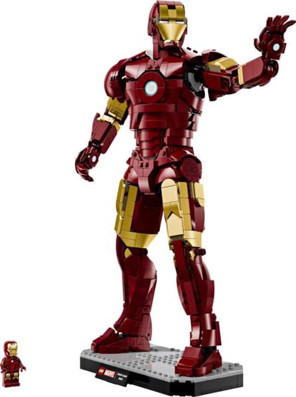 Конструктор LEGO Super Heroes Marvel Железный Человек в броне Mark 3. Коллекционный набор 1297 Деталей (76344)