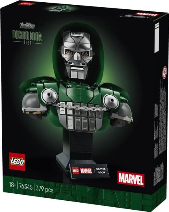 Конструктор Бюст Доктора Дума LEGO® Marvel (76345)