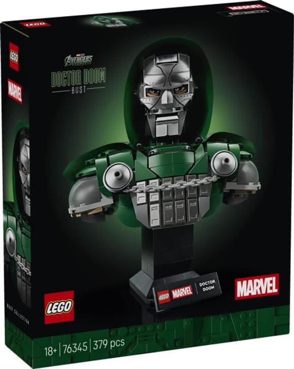 Конструктор Бюст Доктора Дума LEGO® Marvel (76345)