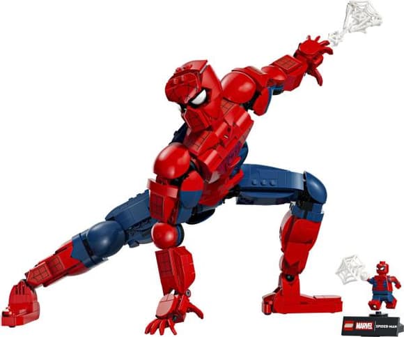 Конструктор LEGO® Marvel Фігурка супергероя Людини-Павука, колекційний елемент, 813 деталей (76346)