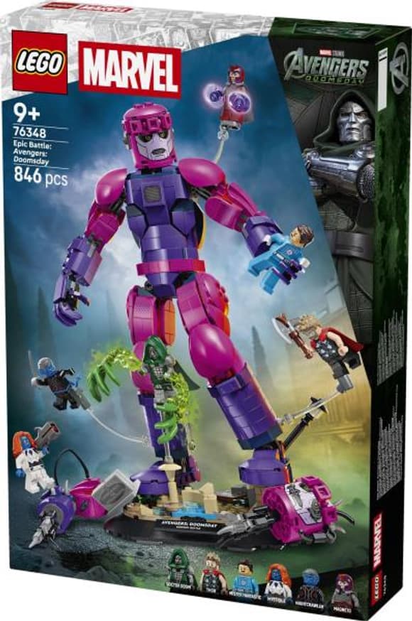 Конструктор LEGO® Marvel Легендарна битва: «Месники: Судний день» (76348)