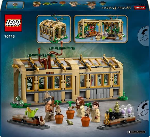 Конструктор LEGO Harry Potter Замок Хогвартс урок гербологии 390 деталей (76445)