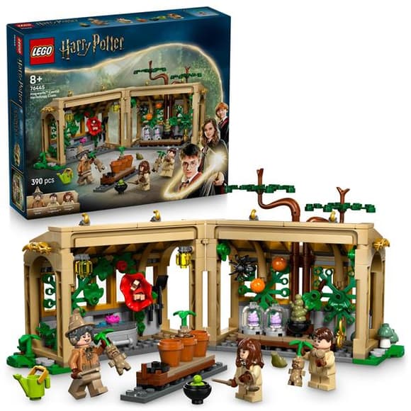 Конструктор LEGO Harry Potter Замок Хогвартс урок гербологии 390 деталей (76445)