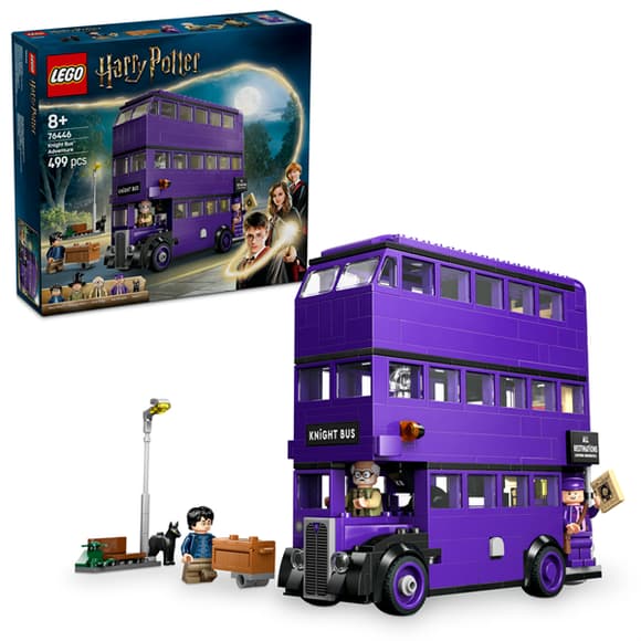Конструктор LEGO Harry Potter Приключения на Рыцарском автобусе 499 деталей (76446)