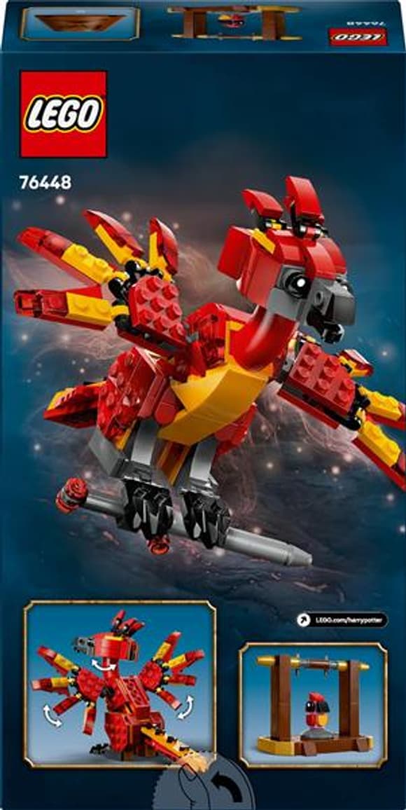 Конструктор LEGO Harry Potter Фоукс фенікс Дамблдора 299 деталей (76448)
