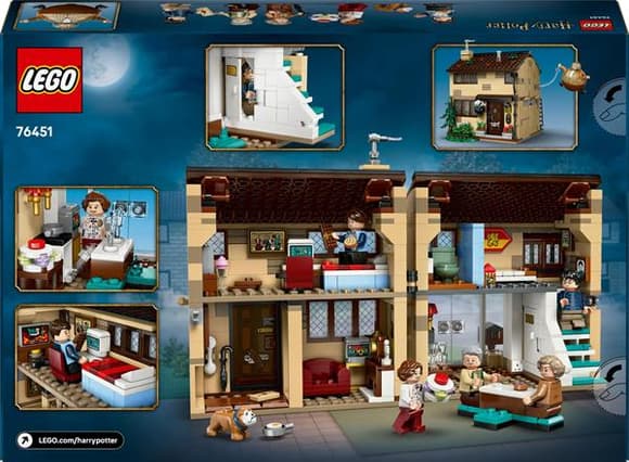 Конструктор LEGO Harry Potter Привіт-драйв візит тітки Мардж 639 деталей (76451)