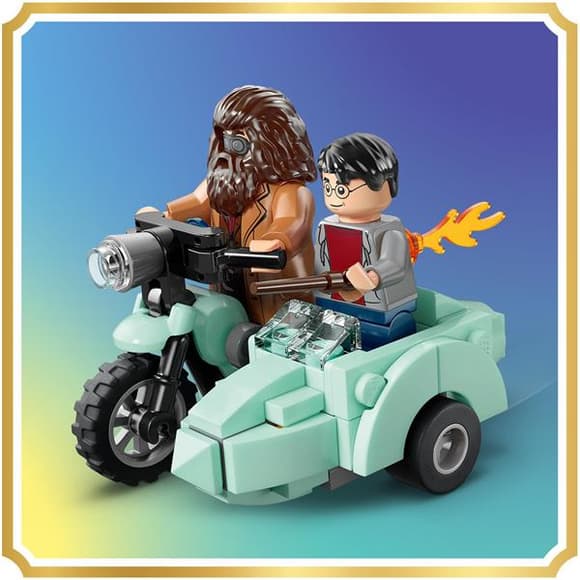 Конструктор LEGO Harry Potter TM Геґрід і Гаррі: Втеча з Тисової вулиці 124 Деталі (76459)