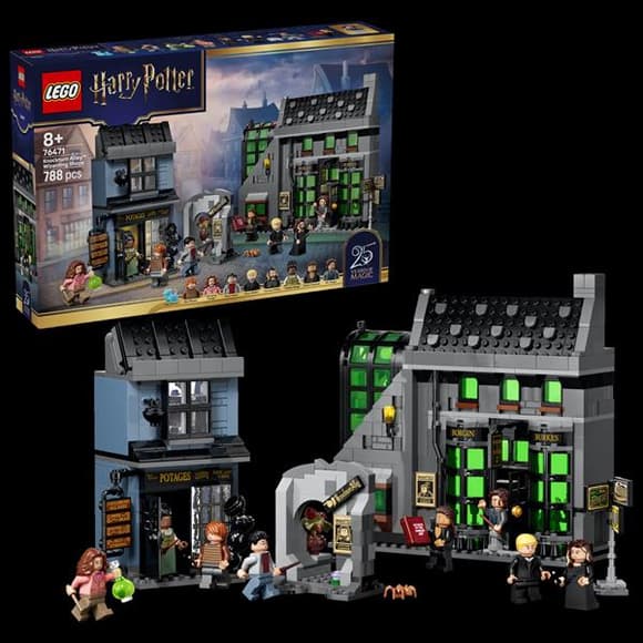 Конструктор LEGO® Harry Potter™ Магазини для чарівників на Алеї Ноктерн, 788 деталей (76471)