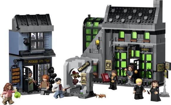 Конструктор LEGO® Harry Potter™ Магазини для чарівників на Алеї Ноктерн, 788 деталей (76471)