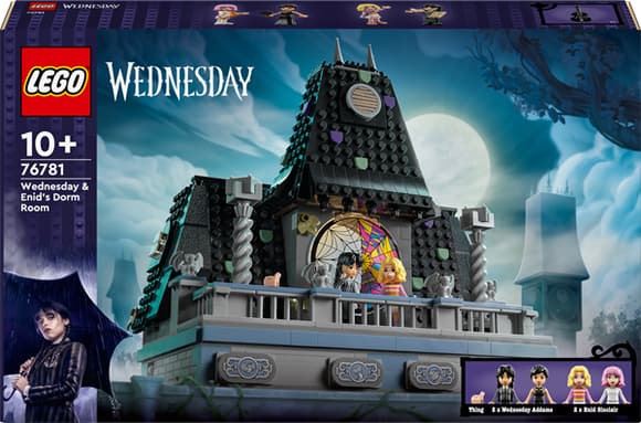 Конструктор LEGO Wednesday Кімната Венздей та Енід 750 деталей (76781)