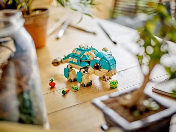 Конструктор LEGO Jurassic World Малюк Бампі Анкілозавр 358 деталей (76962)