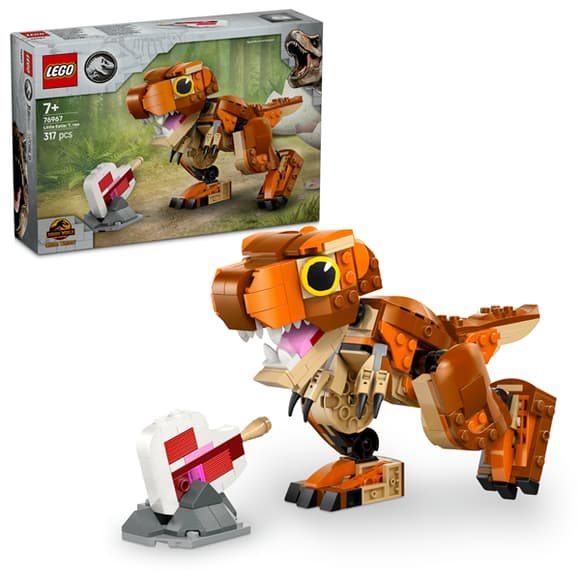 Конструктор LEGO Jurassic World Little Eatie тиранозавр 317 деталей (76967)