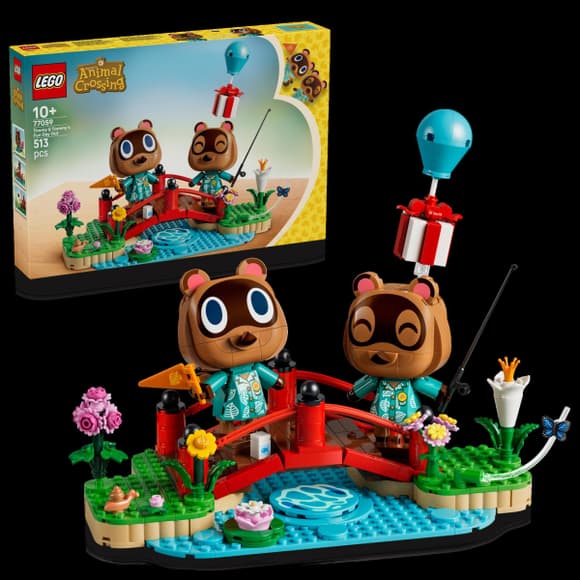 Конструктор Веселая прогулка Тимми и Томми LEGO® Animal Crossing™ (77059)