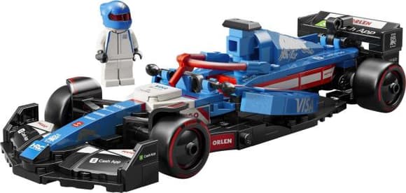 Конструктор LEGO Speed Champions Автомобіль для перегонів F1 Visa Cash RB VCARB 01, 248 деталей (77246)