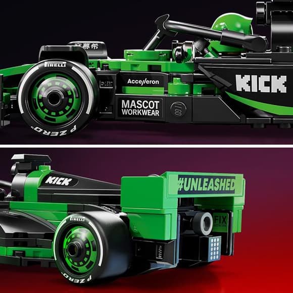 Конструктор LEGO Speed Champions Автомобіль для перегонів KICK Sauber F1 Team C44, 259 деталей (77247)