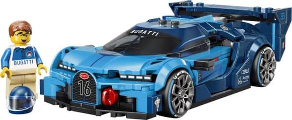 Конструктор LEGO Speed Champions Спортивный автомобиль Bugatti Vision GT Hyper 284 Детали (77253)
