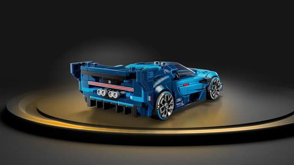Конструктор LEGO Speed Champions Спортивний автомобіль Bugatti Vision GT Hyper 284 Деталі (77253)