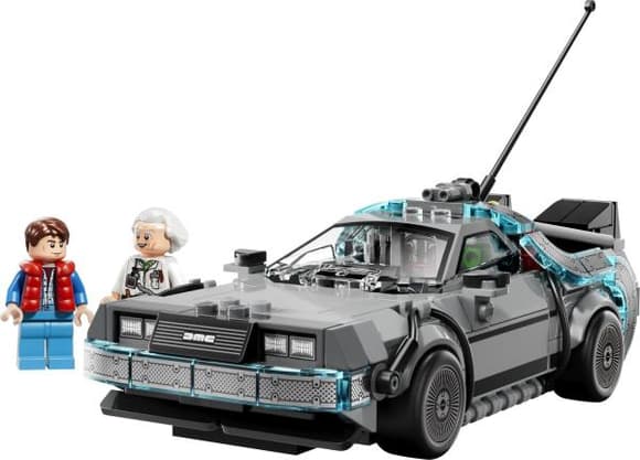 Конструктор LEGO Speed Champions Часоворот із фільму «Назад у майбутнє» 357 Деталей (77256)