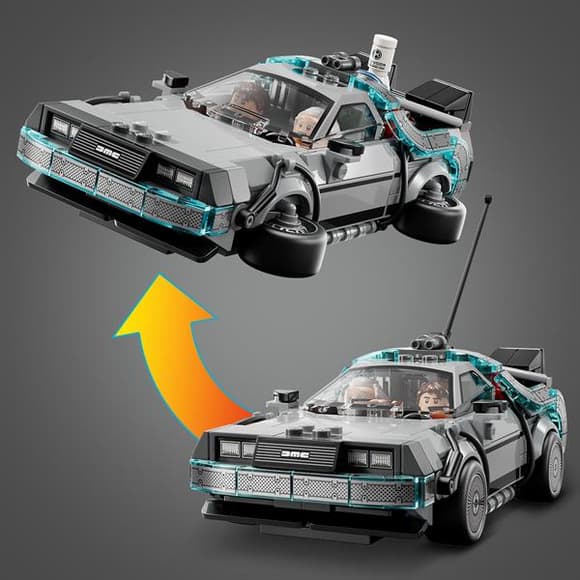 Конструктор LEGO Speed Champions Часоворот із фільму «Назад у майбутнє» 357 Деталей (77256)