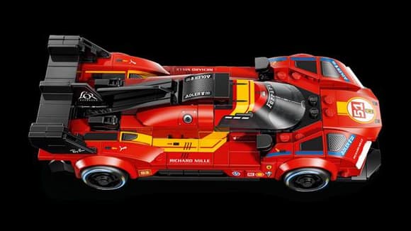 Конструктор LEGO® Speed Champions: Ferrari 499P Мерч Ferrari, 329 деталей (77261)