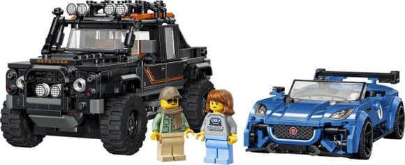 Конструктор Jaguar Project 7 и Land Rover Defender LEGO® Speed Champions (77264)
