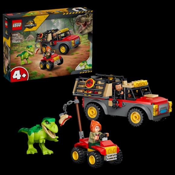 Конструктор Транспортный грузовик для юного тираннозавра LEGO® Jurassic World (77978)