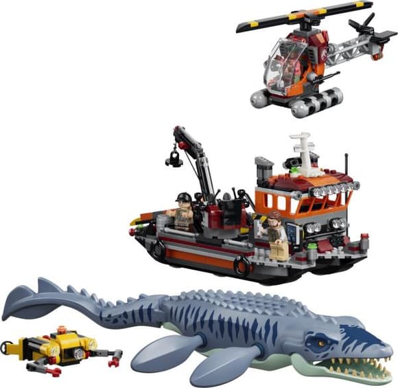 Конструктор Нападение мозазавра на корабль LEGO® Jurassic World (77983)