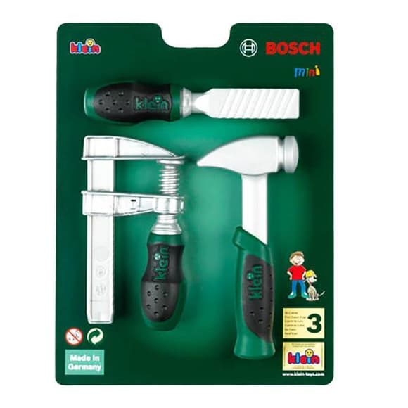 Ігровой набір Klein Bosch Mini Інструменти майстра з молотком (8007-C)