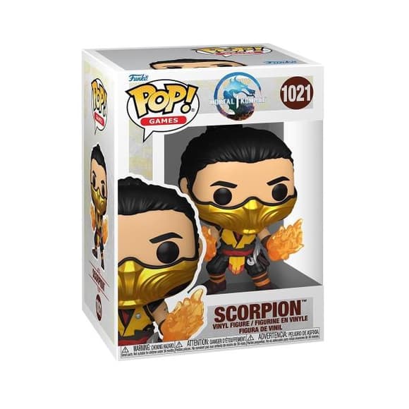 Фигурка Funko Pop! Смертельная битва Скорпион 10 см (80274)