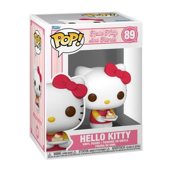 Фігурка Funko Pop! Sanrio Hello Kitty Хеллоу Кітті з десертом 10 см (80314)