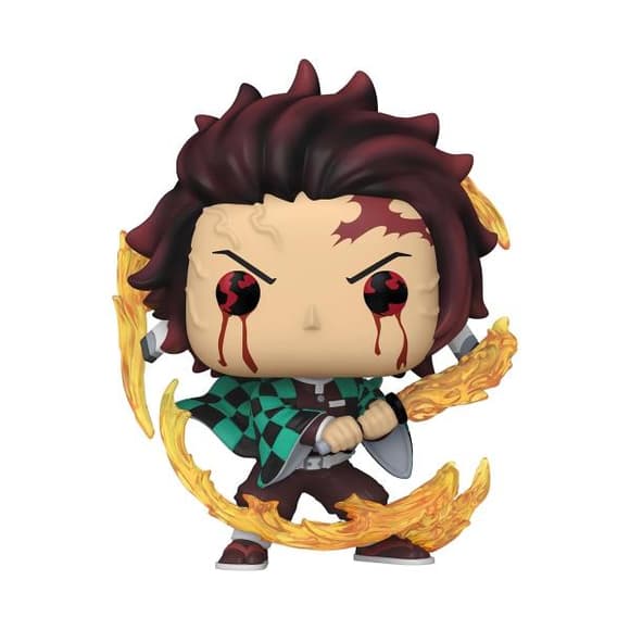 Фигурка Funko Pop! Убийца демонов Тандзиро и дыхание солнца 10 см (80334F)