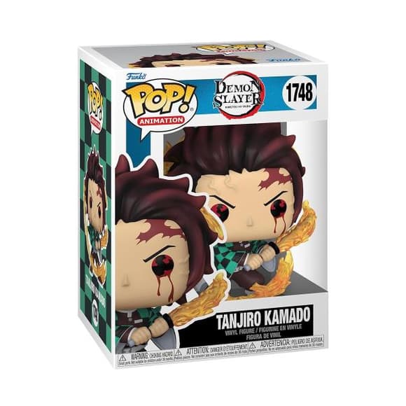 Фигурка Funko Pop! Убийца демонов Тандзиро и дыхание солнца 10 см (80334F)