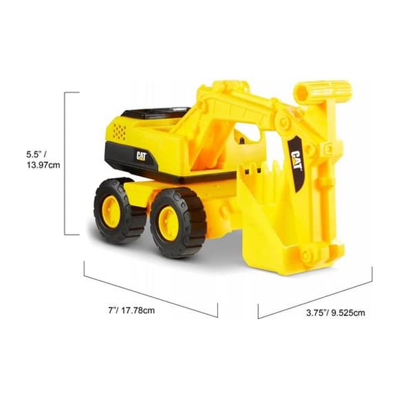 Машинка Екскаватор Funrise CAT Будівельна бригада 25 см (82025F)